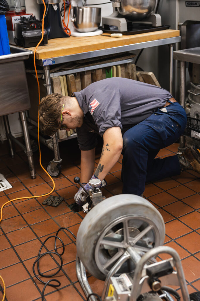 Sacramento plumber jetting kitchen drain